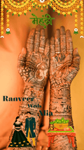 Custom Mehndi Snapchat Filter – Colorful Mehndi Ceremony Snapchat Lens - My Store