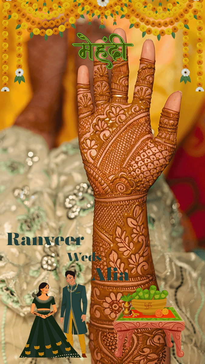 Custom Mehndi Snapchat Filter – Colorful Mehndi Ceremony Snapchat Lens - My Store