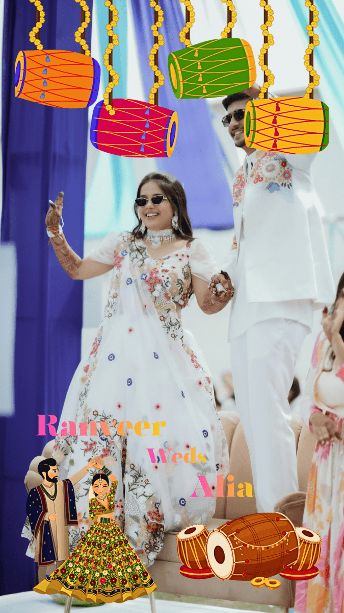 Custom Sangeet Snapchat Filter – Fun & Festive Sangeet Night Lens - My Store
