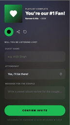 Love Wrapped – The Interactive Music Player Wedding Invitation - My Store