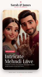 The "It’s a Match!" – Tinder - Style Interactive Wedding Invitation - My Store